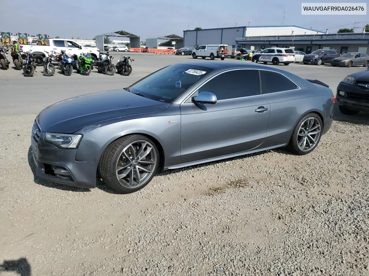 2013 Audi S5 Prestige VIN: WAUVGAFR9DA026476 Lot: 62788435