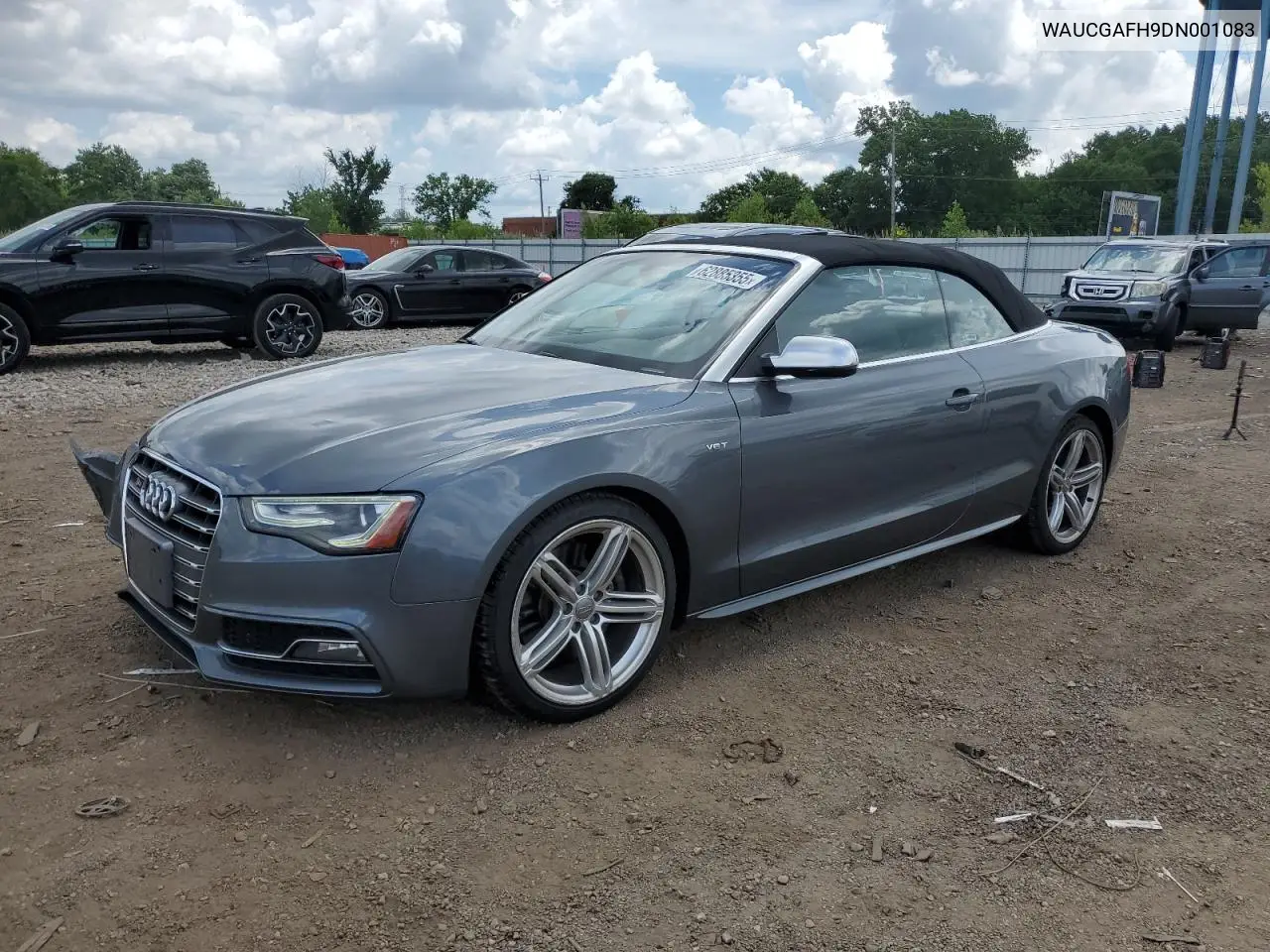 2013 Audi S5 Premium Plus VIN: WAUCGAFH9DN001083 Lot: 62885355