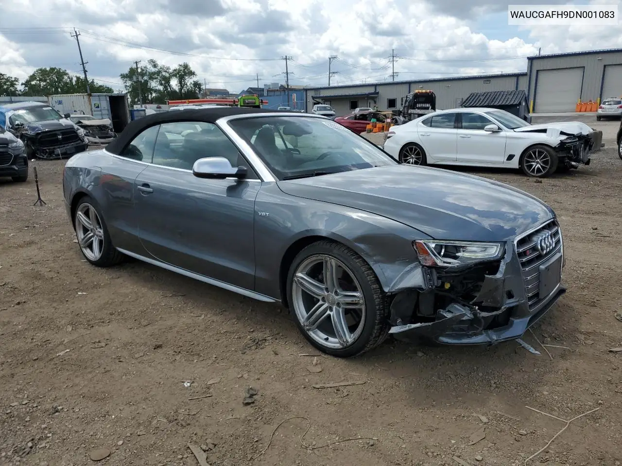 2013 Audi S5 Premium Plus VIN: WAUCGAFH9DN001083 Lot: 62885355