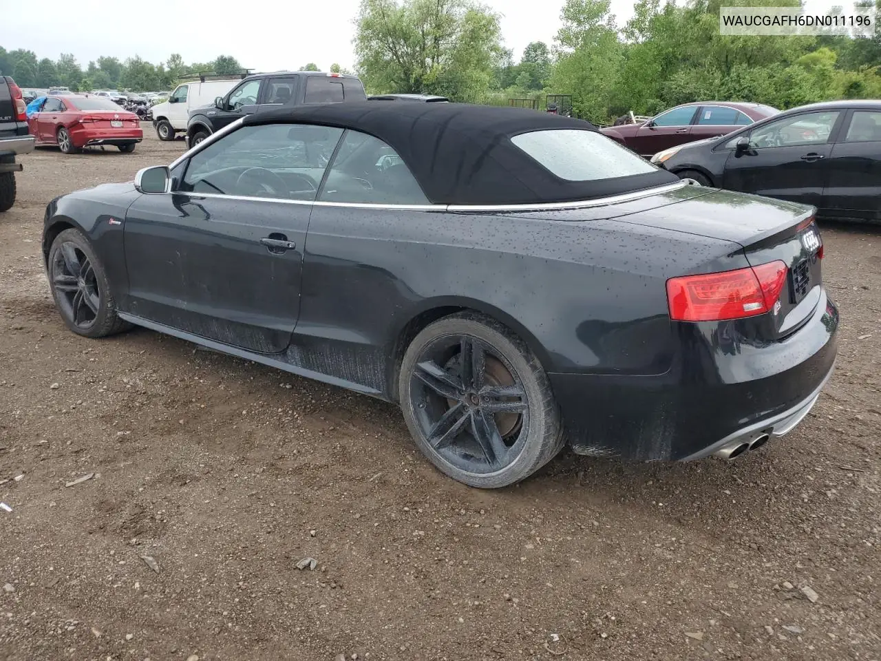 2013 Audi S5 Premium Plus VIN: WAUCGAFH6DN011196 Lot: 63269405