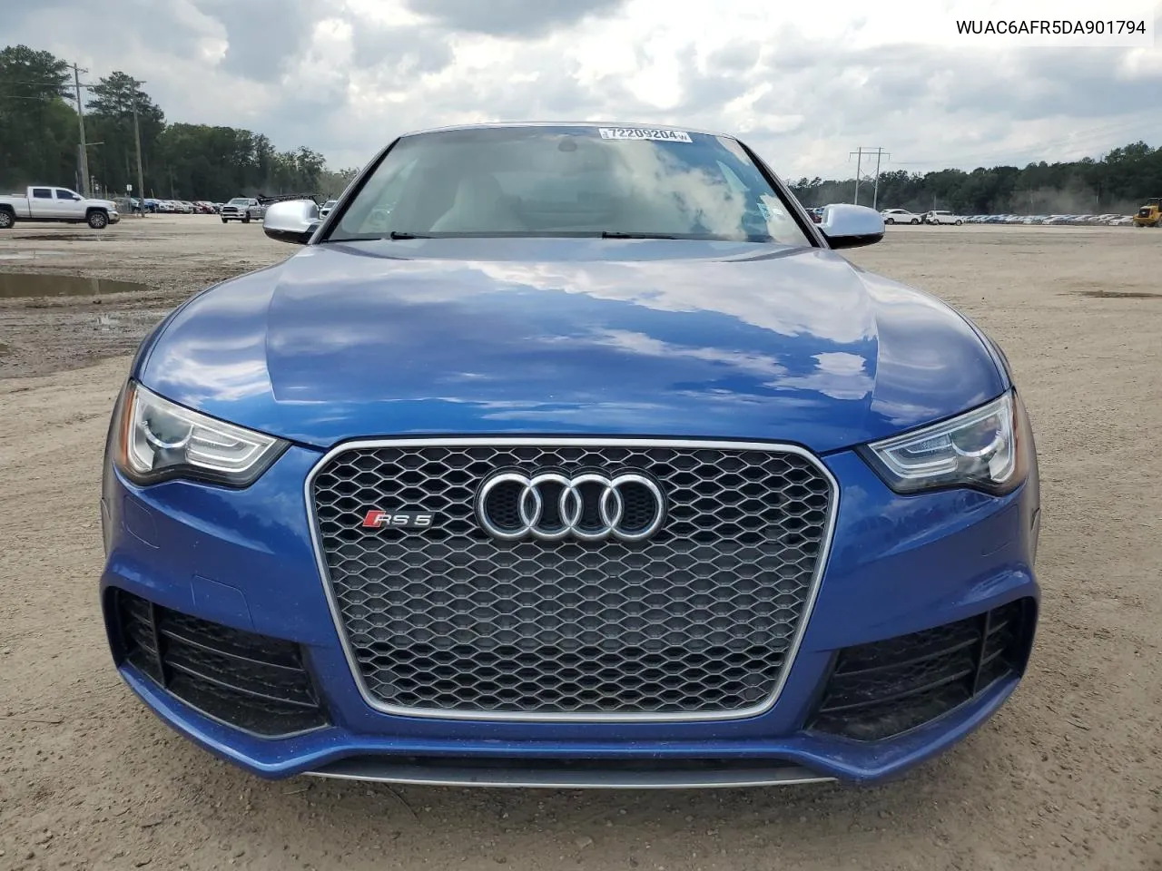 2013 Audi Rs5 VIN: WUAC6AFR5DA901794 Lot: 72209204