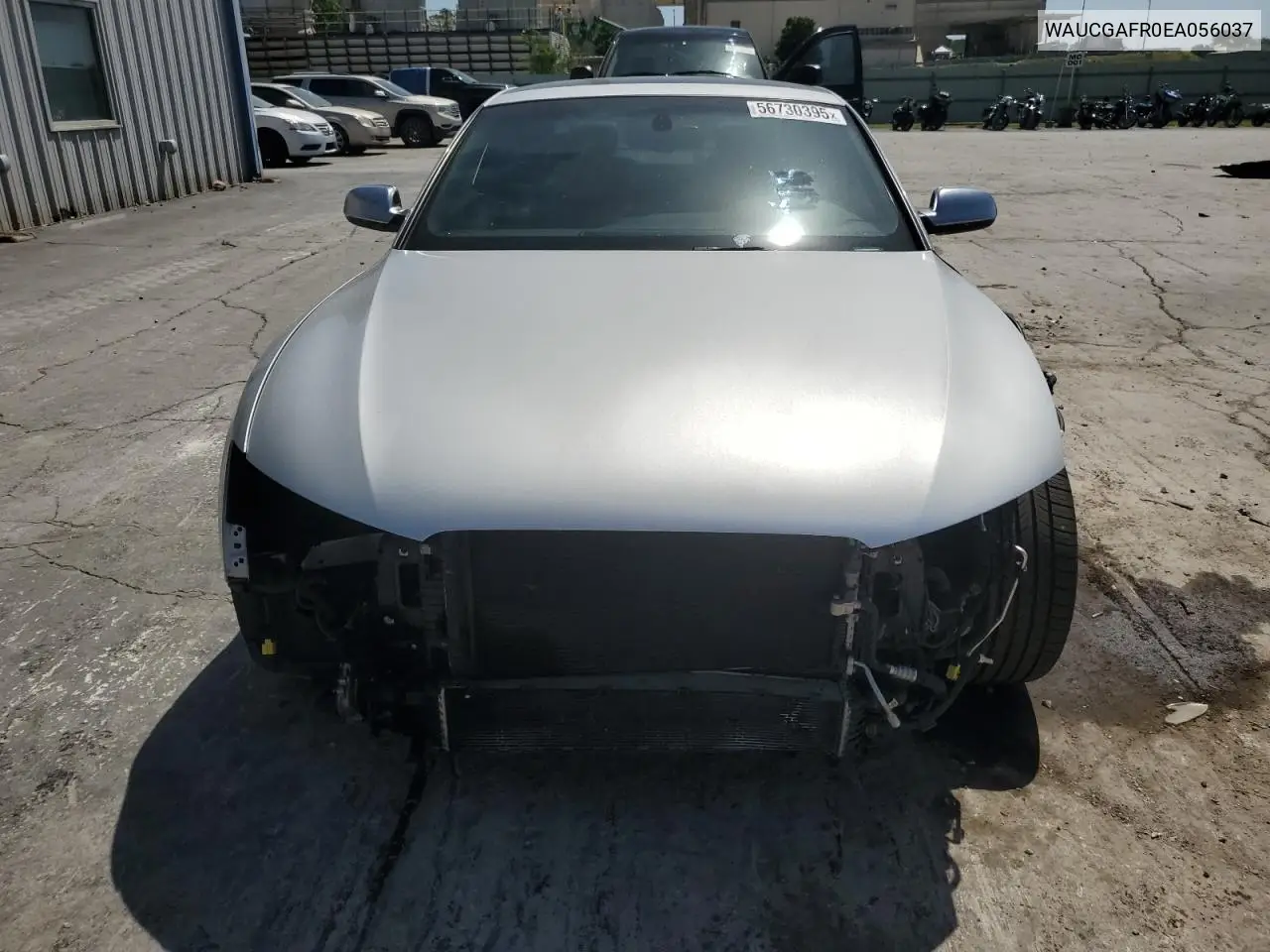 2014 Audi S5 Premium Plus VIN: WAUCGAFR0EA056037 Lot: 56730395