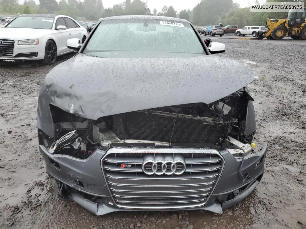 2014 Audi S5 Premium Plus VIN: WAUCGAFR7EA053975 Lot: 58858245