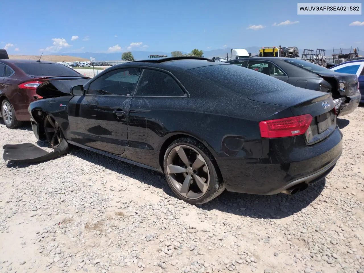 2014 Audi S5 Prestige VIN: WAUVGAFR3EA021582 Lot: 59917625