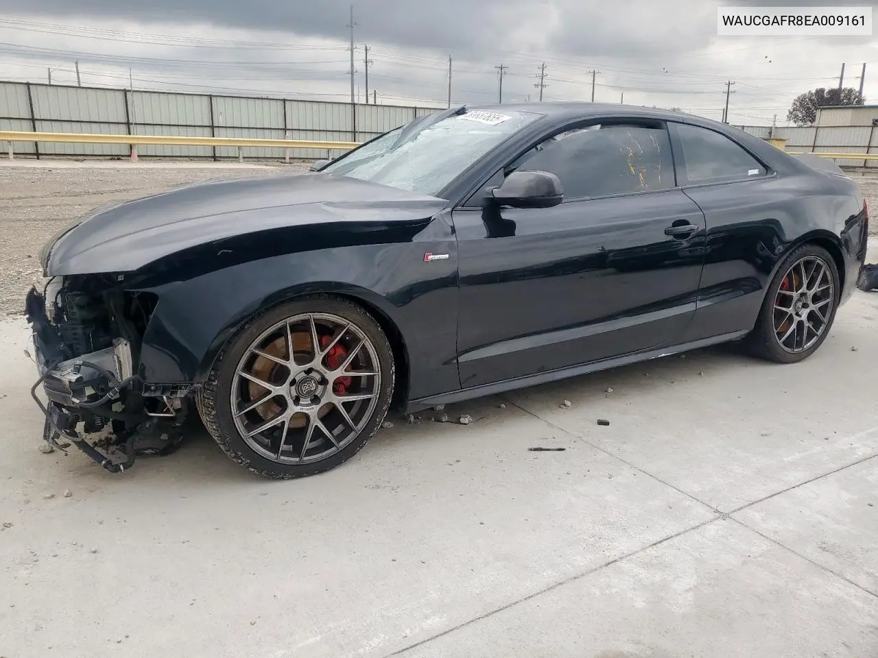 2014 Audi S5 Premium Plus VIN: WAUCGAFR8EA009161 Lot: 60657655
