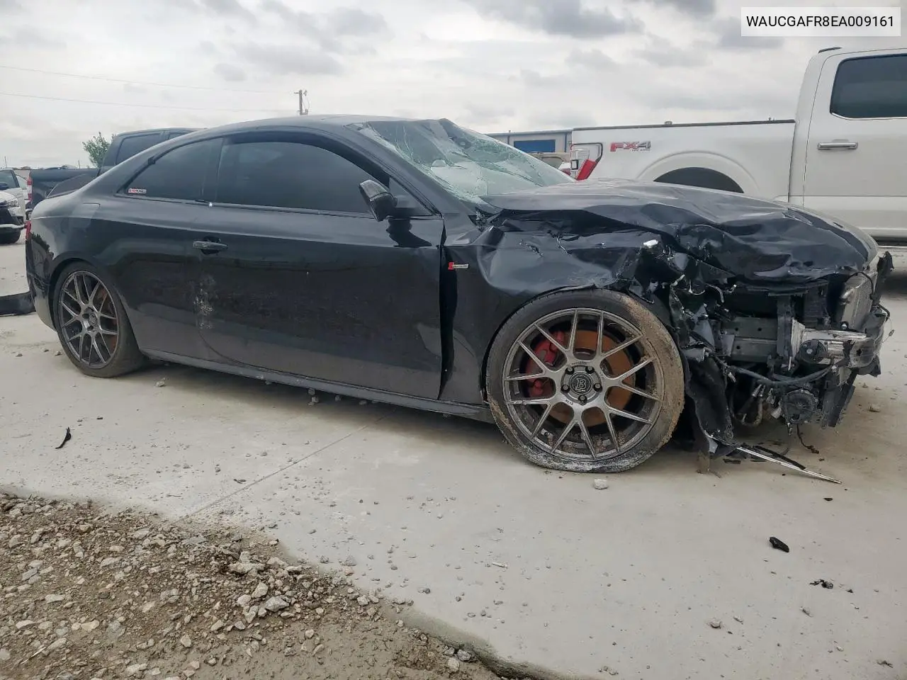 2014 Audi S5 Premium Plus VIN: WAUCGAFR8EA009161 Lot: 60657655