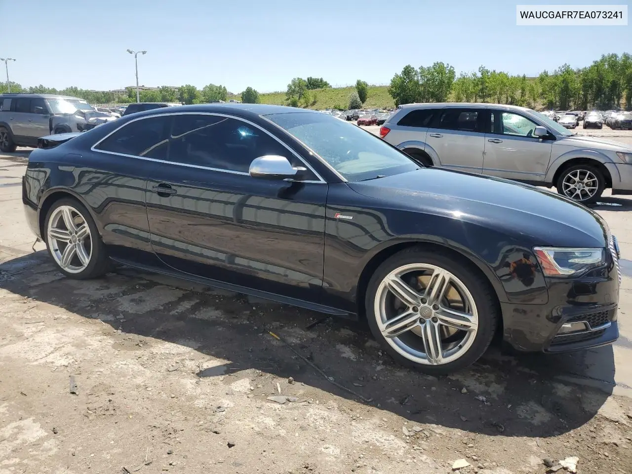 2014 Audi S5 Premium Plus VIN: WAUCGAFR7EA073241 Lot: 60831935
