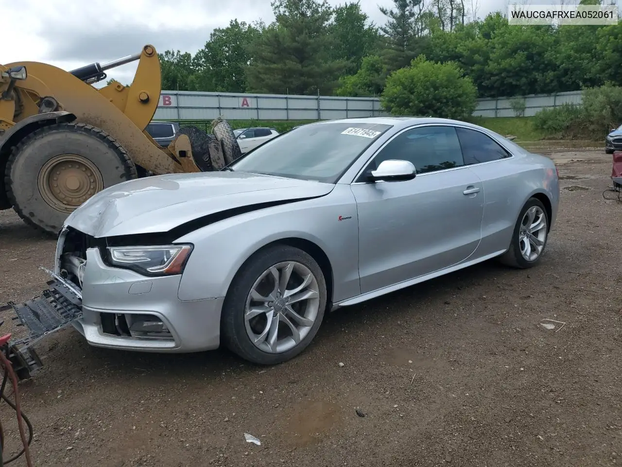 2014 Audi S5 Premium Plus VIN: WAUCGAFRXEA052061 Lot: 61471945