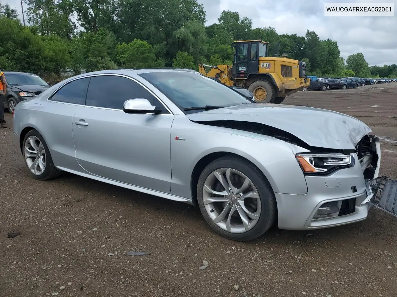 2014 Audi S5 Premium Plus VIN: WAUCGAFRXEA052061 Lot: 61471945