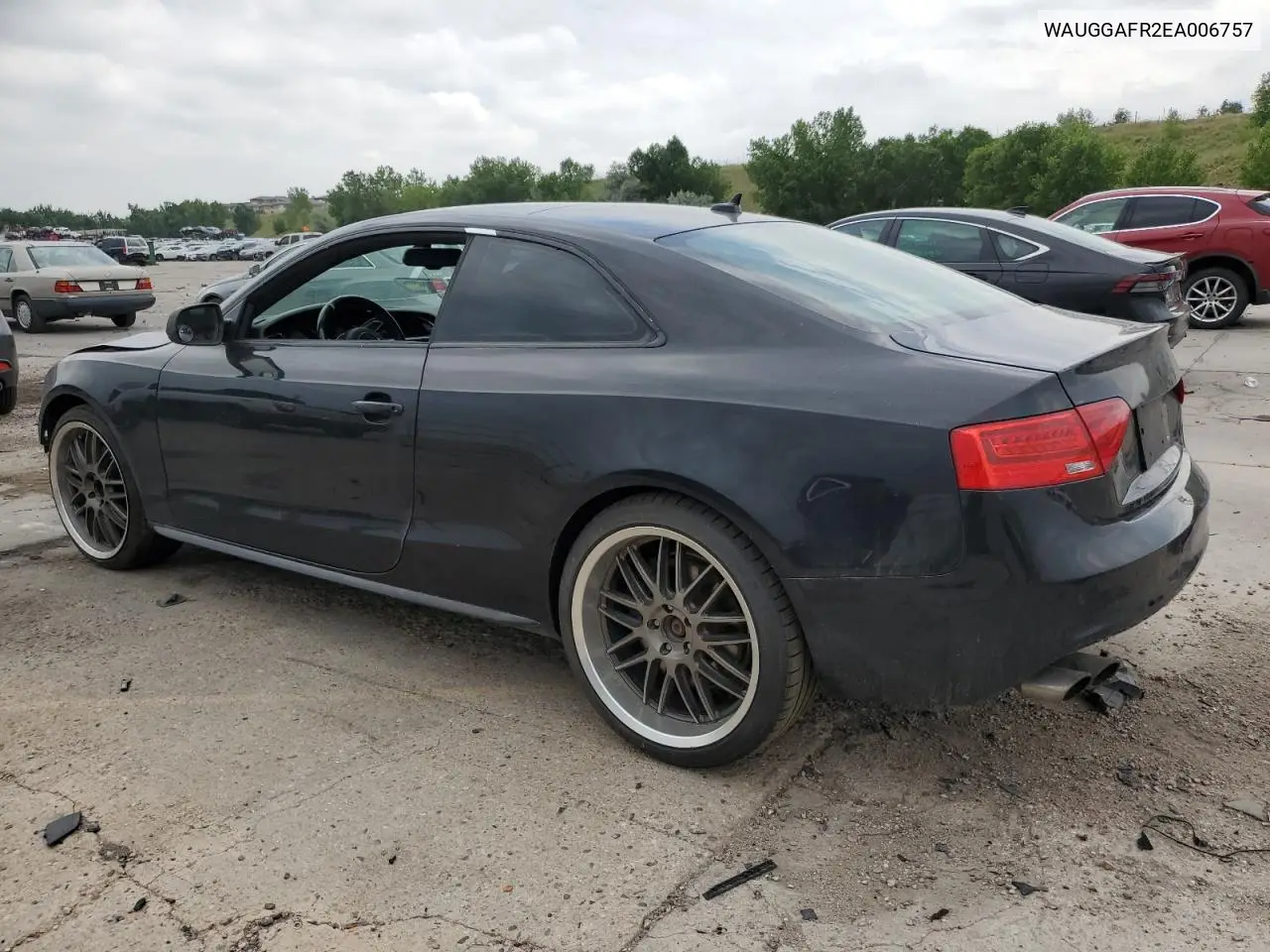 2014 Audi S5 Premium Plus VIN: WAUGGAFR2EA006757 Lot: 61758435