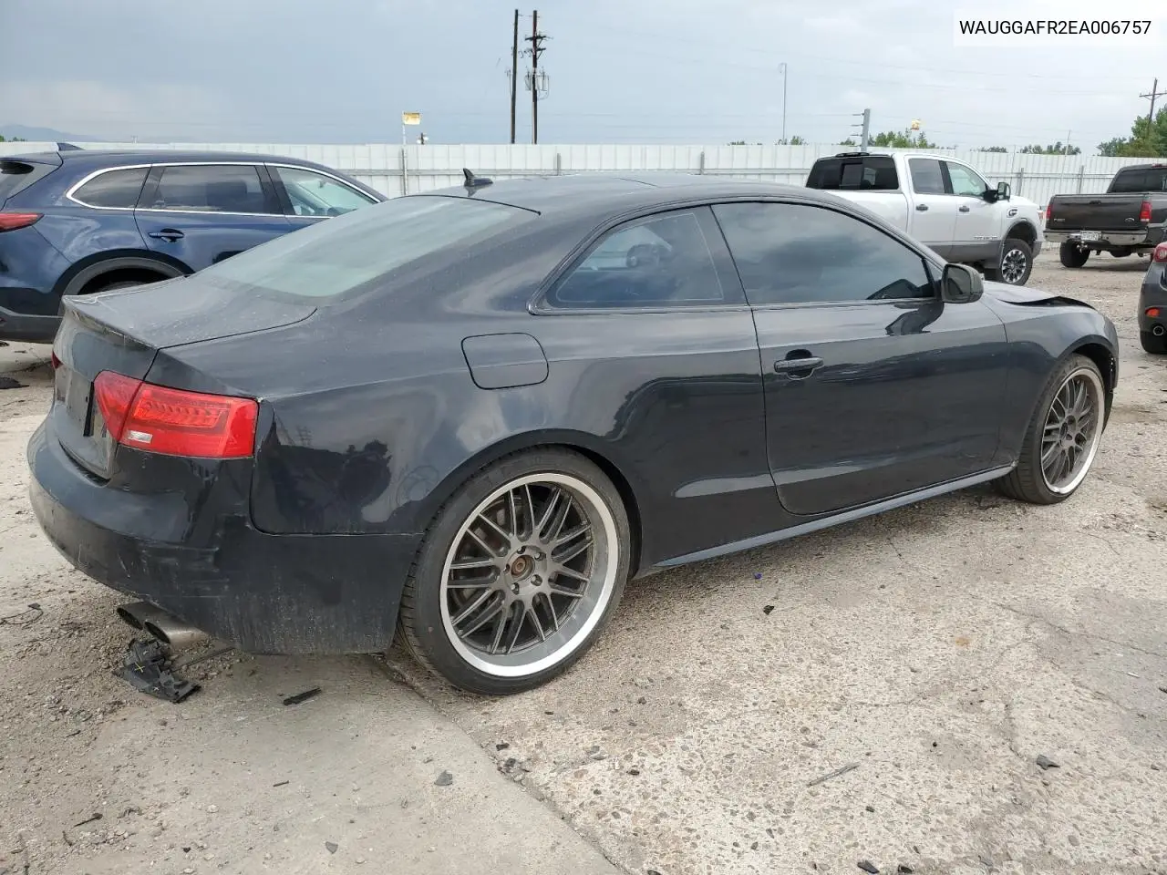 2014 Audi S5 Premium Plus VIN: WAUGGAFR2EA006757 Lot: 61758435