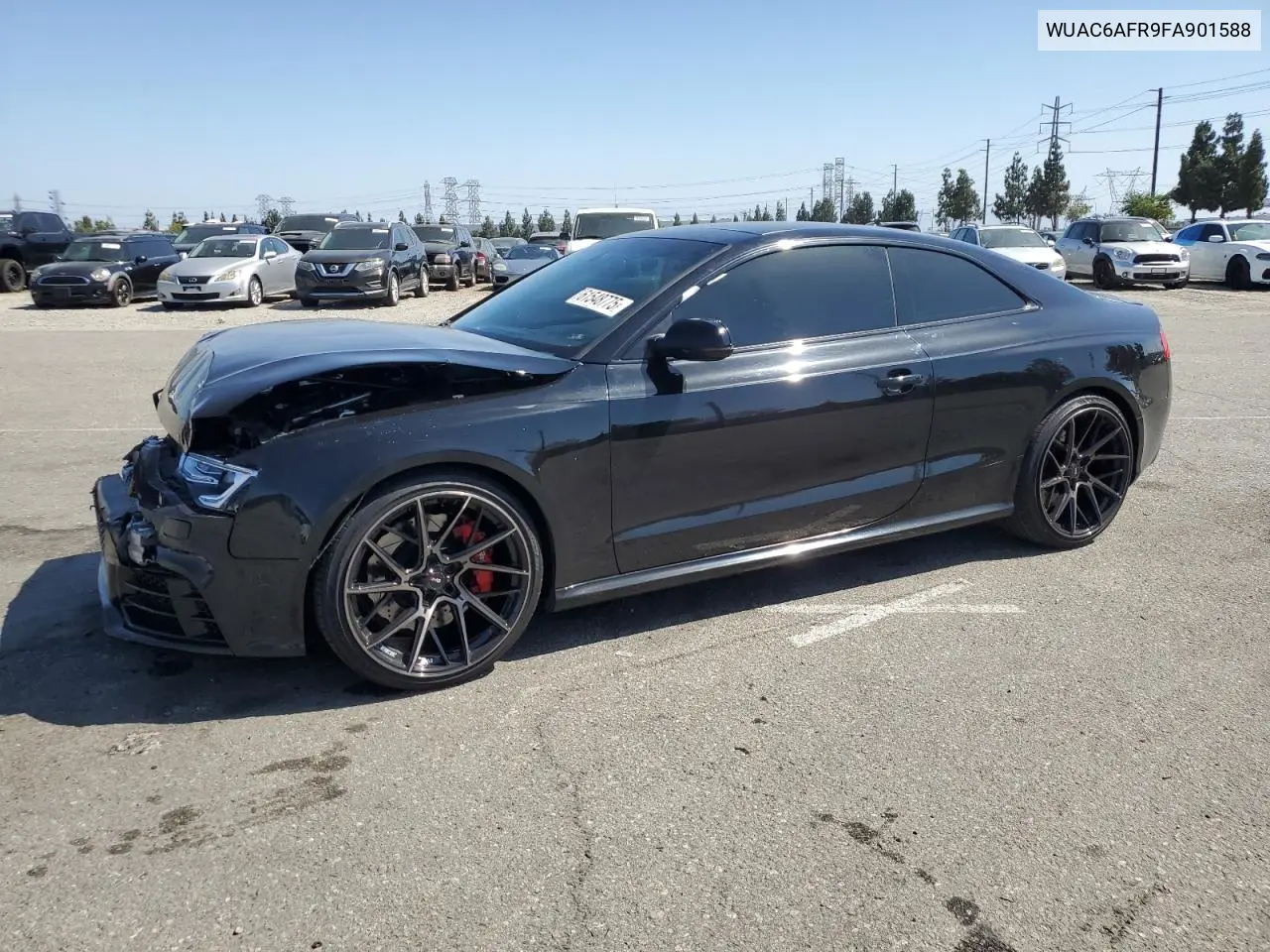 2015 Audi Rs5 VIN: WUAC6AFR9FA901588 Lot: 61548775