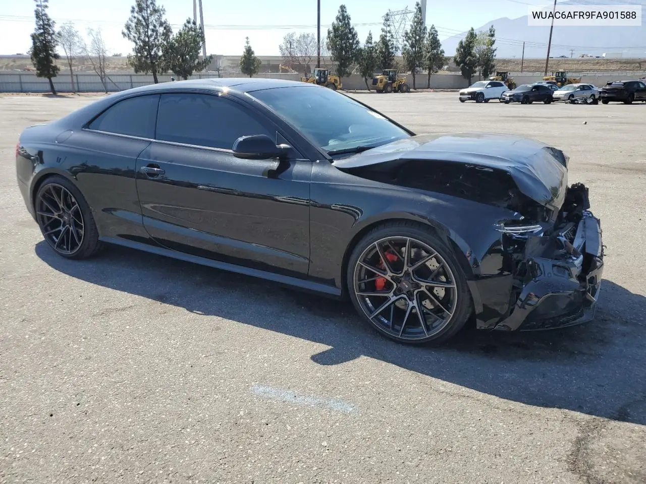 2015 Audi Rs5 VIN: WUAC6AFR9FA901588 Lot: 61548775