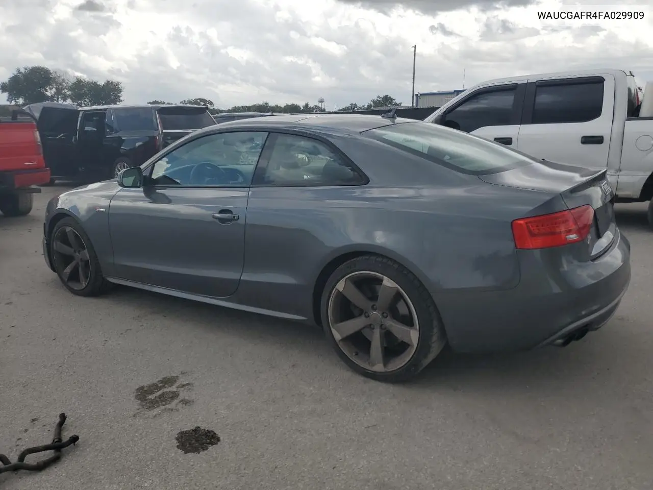 2015 Audi S5 Premium Plus VIN: WAUCGAFR4FA029909 Lot: 62715675