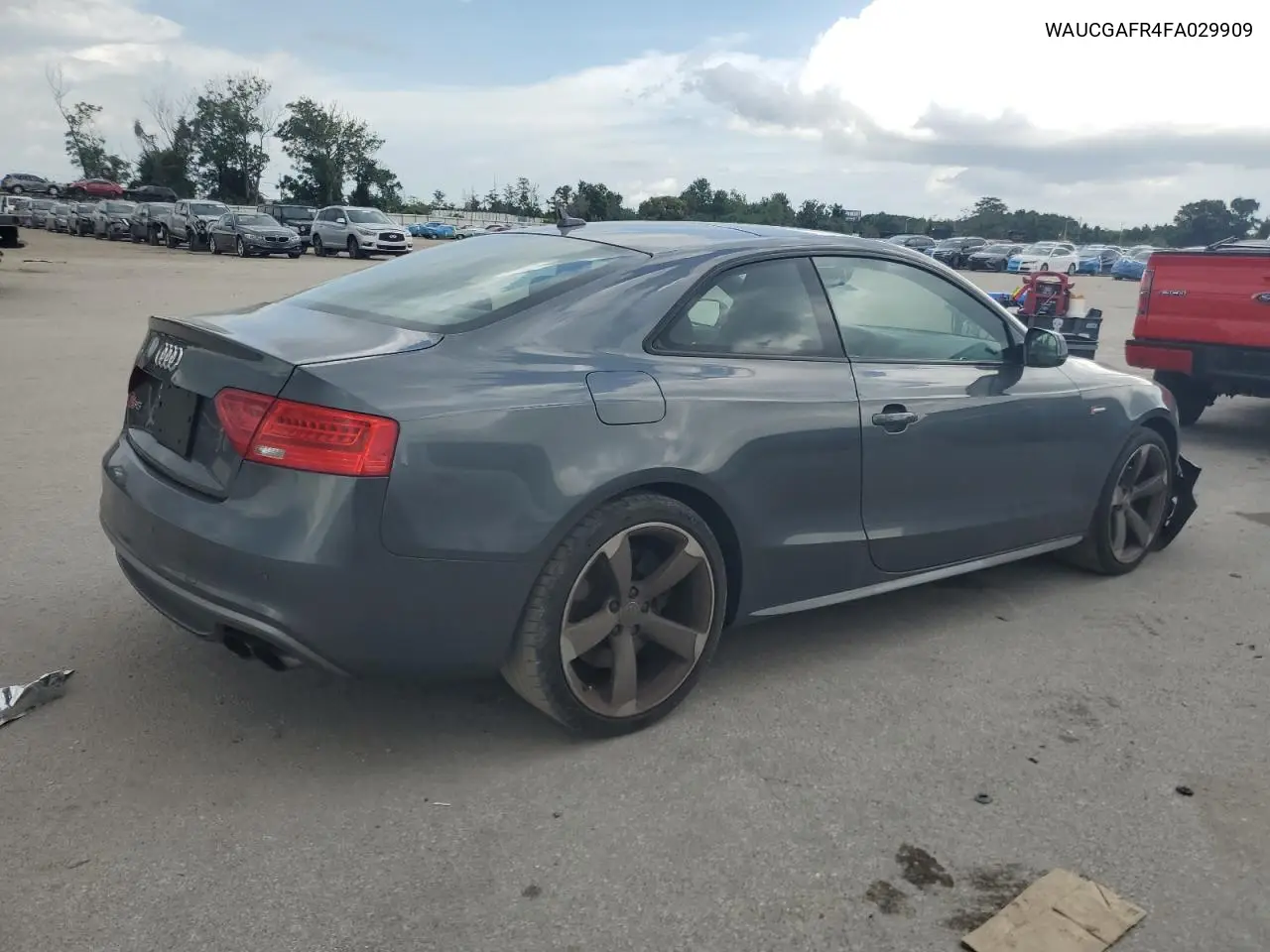2015 Audi S5 Premium Plus VIN: WAUCGAFR4FA029909 Lot: 62715675