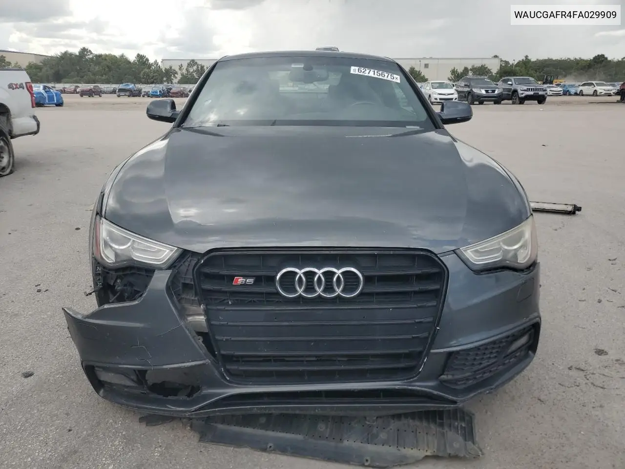 2015 Audi S5 Premium Plus VIN: WAUCGAFR4FA029909 Lot: 62715675