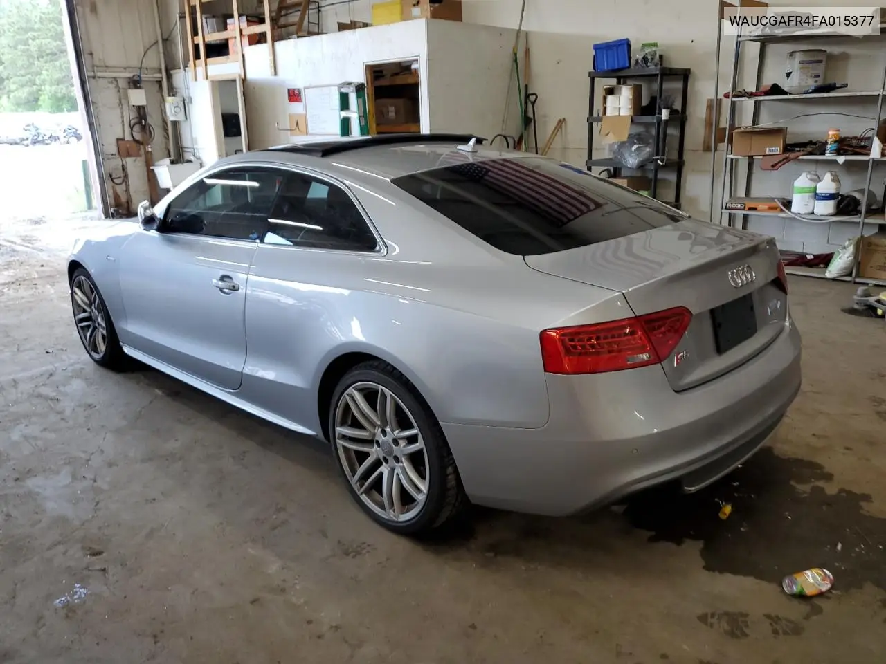 2015 Audi S5 Premium Plus VIN: WAUCGAFR4FA015377 Lot: 62723405