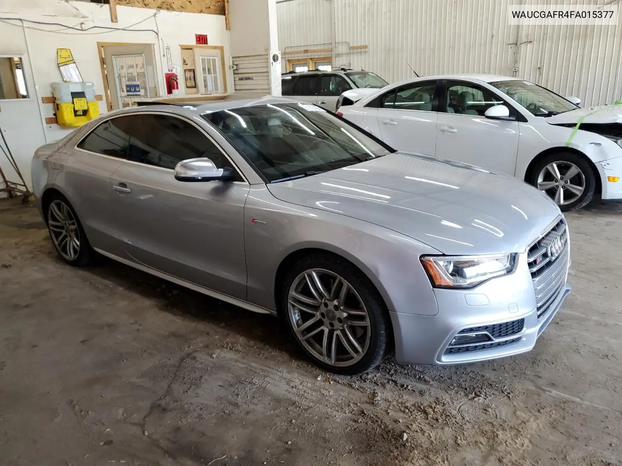2015 Audi S5 Premium Plus VIN: WAUCGAFR4FA015377 Lot: 62723405