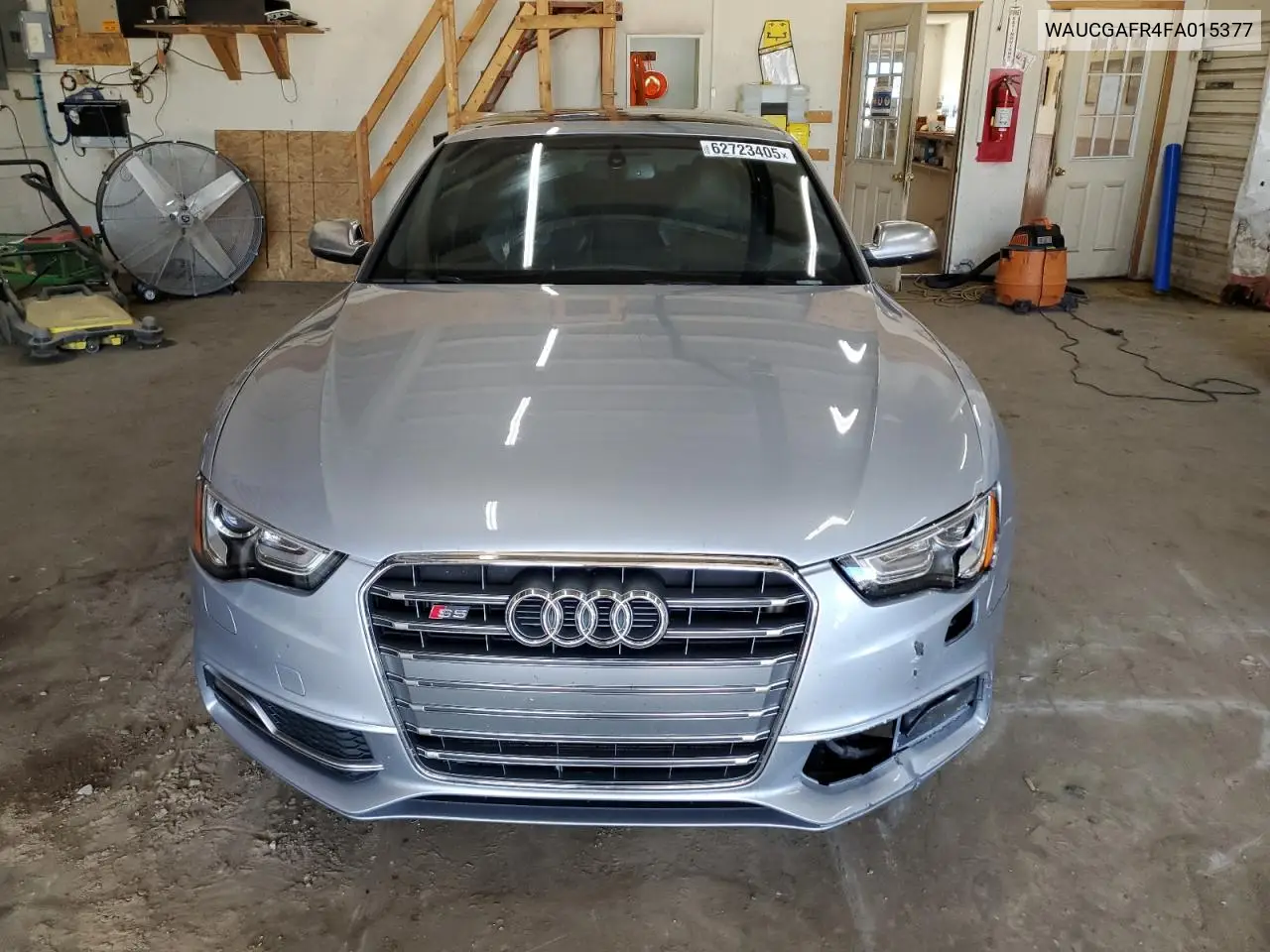 2015 Audi S5 Premium Plus VIN: WAUCGAFR4FA015377 Lot: 62723405
