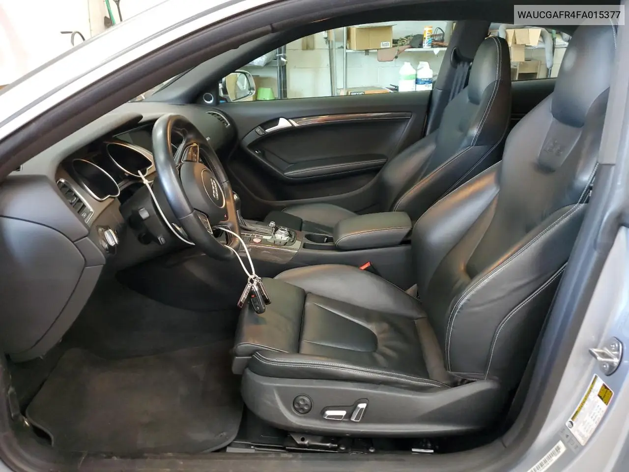 2015 Audi S5 Premium Plus VIN: WAUCGAFR4FA015377 Lot: 62723405