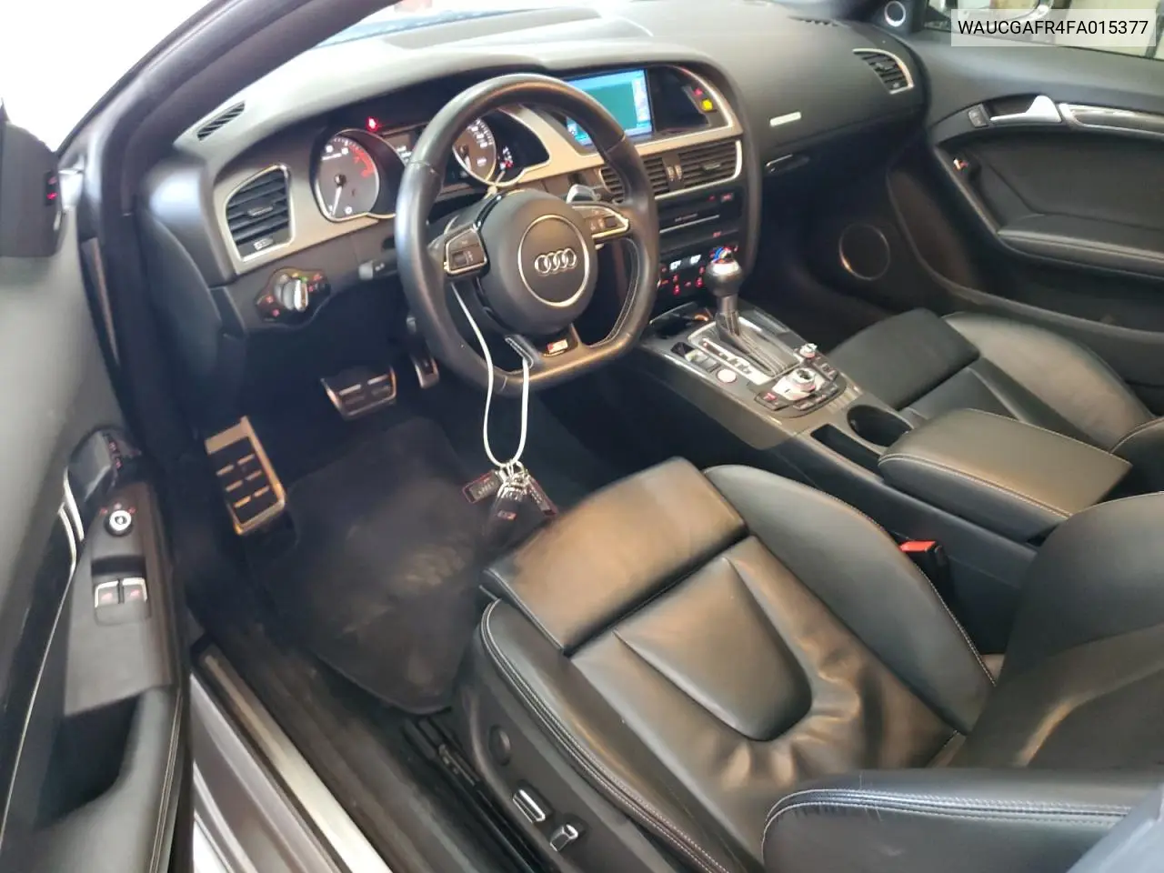 2015 Audi S5 Premium Plus VIN: WAUCGAFR4FA015377 Lot: 62723405