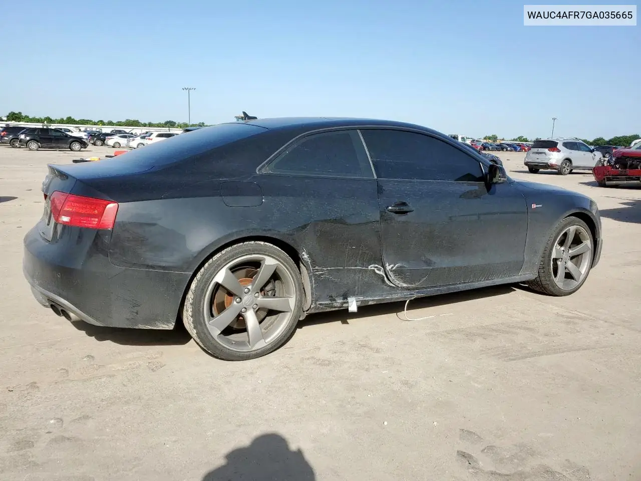 2016 Audi S5 Premium Plus VIN: WAUC4AFR7GA035665 Lot: 57556965