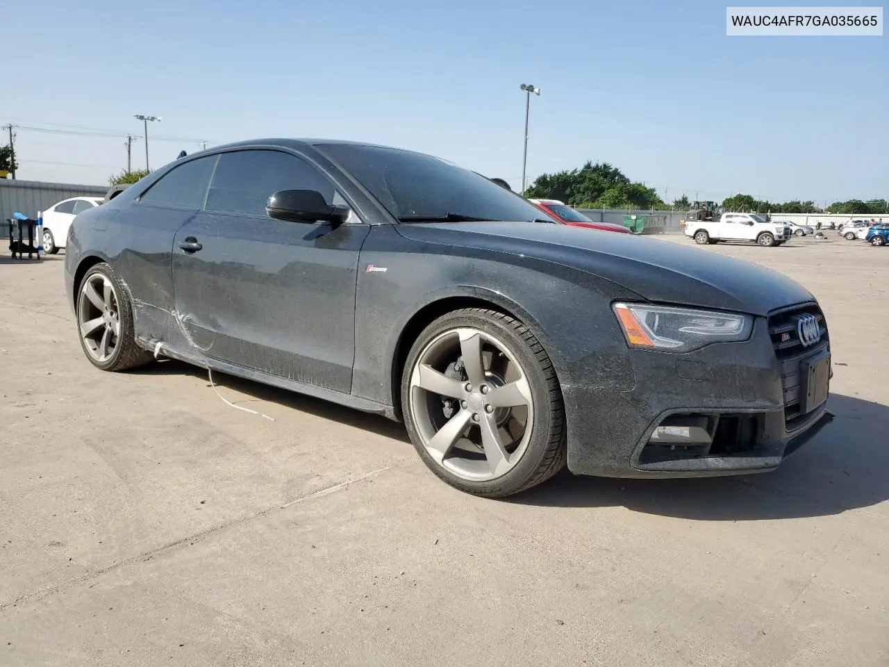 2016 Audi S5 Premium Plus VIN: WAUC4AFR7GA035665 Lot: 57556965