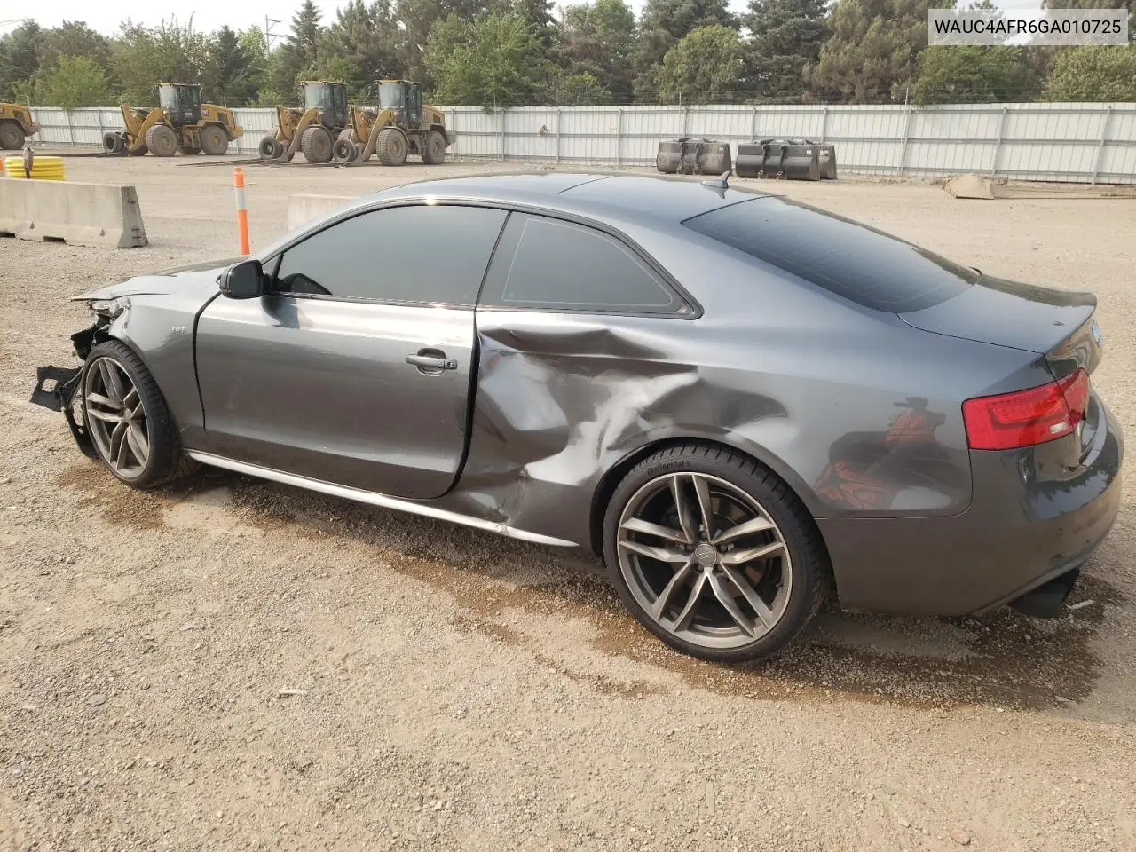 2016 Audi S5 Premium Plus VIN: WAUC4AFR6GA010725 Lot: 59270275