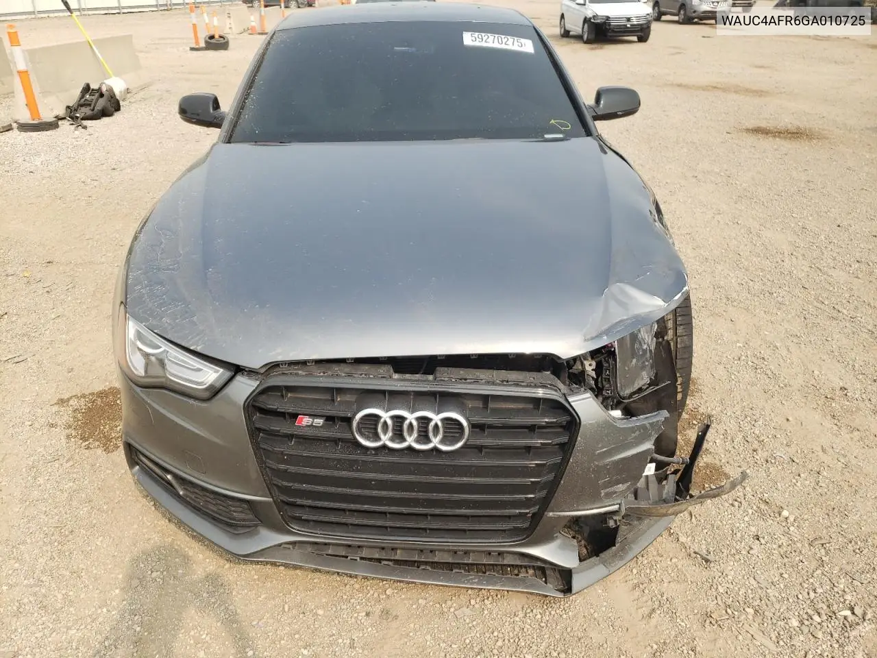 2016 Audi S5 Premium Plus VIN: WAUC4AFR6GA010725 Lot: 59270275