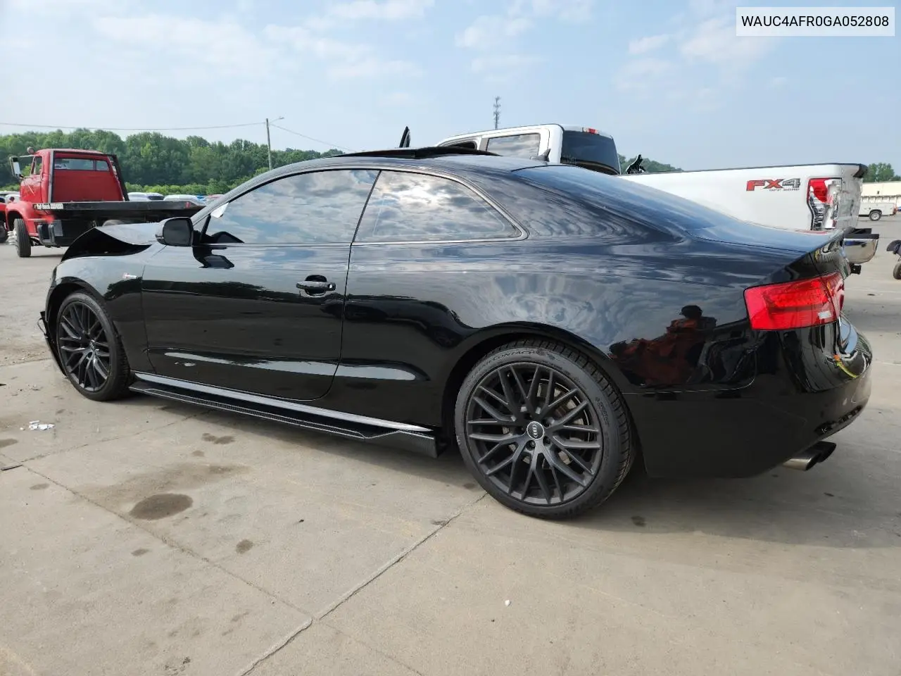 2016 Audi S5 Premium Plus VIN: WAUC4AFR0GA052808 Lot: 59321325