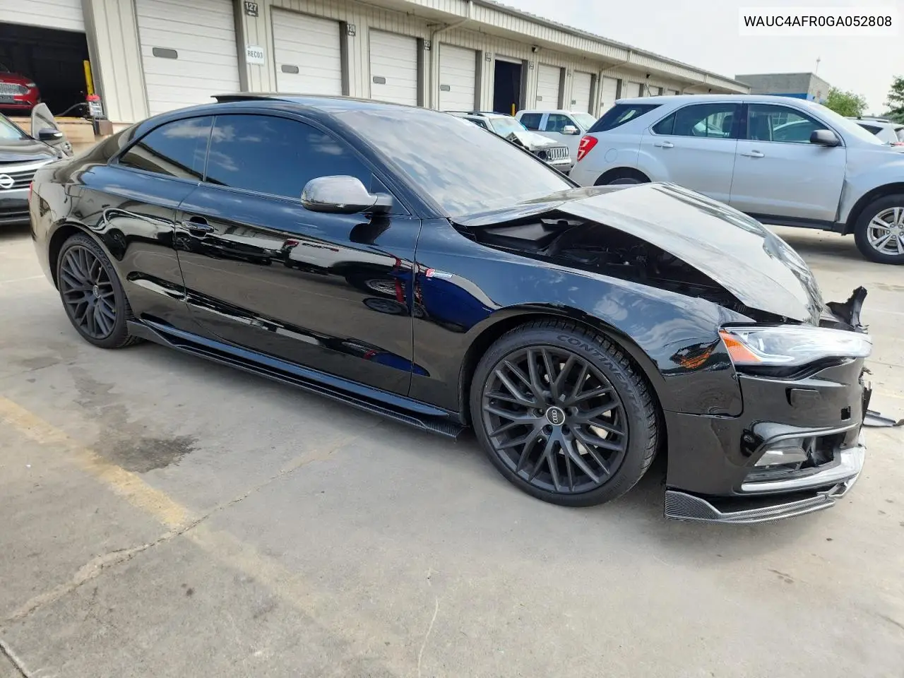 2016 Audi S5 Premium Plus VIN: WAUC4AFR0GA052808 Lot: 59321325