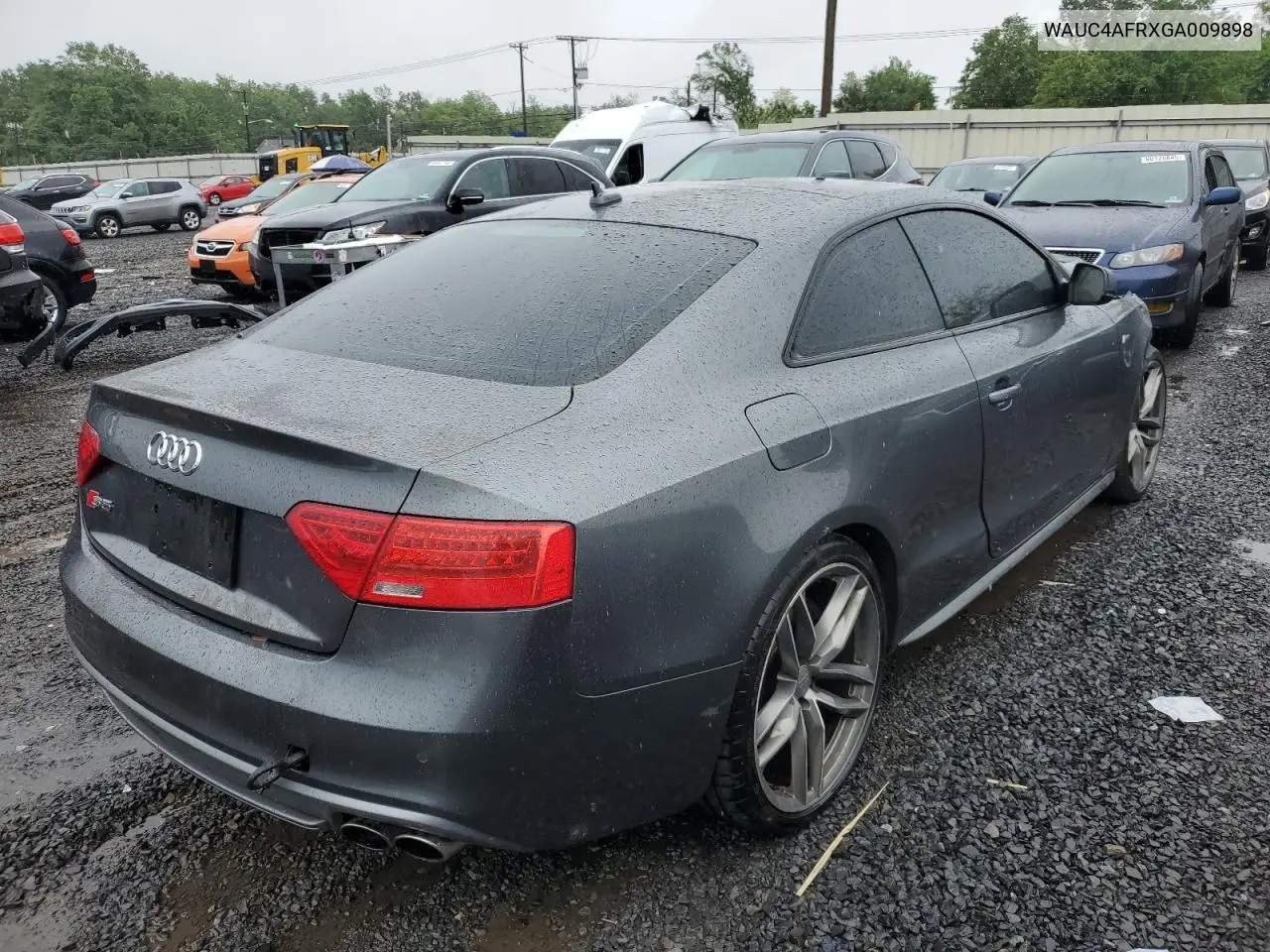 2016 Audi S5 Premium Plus VIN: WAUC4AFRXGA009898 Lot: 59688985