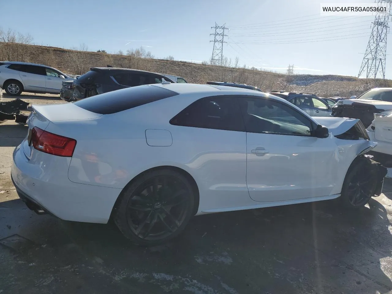 2016 Audi S5 Premium Plus VIN: WAUC4AFR5GA053601 Lot: 84845124