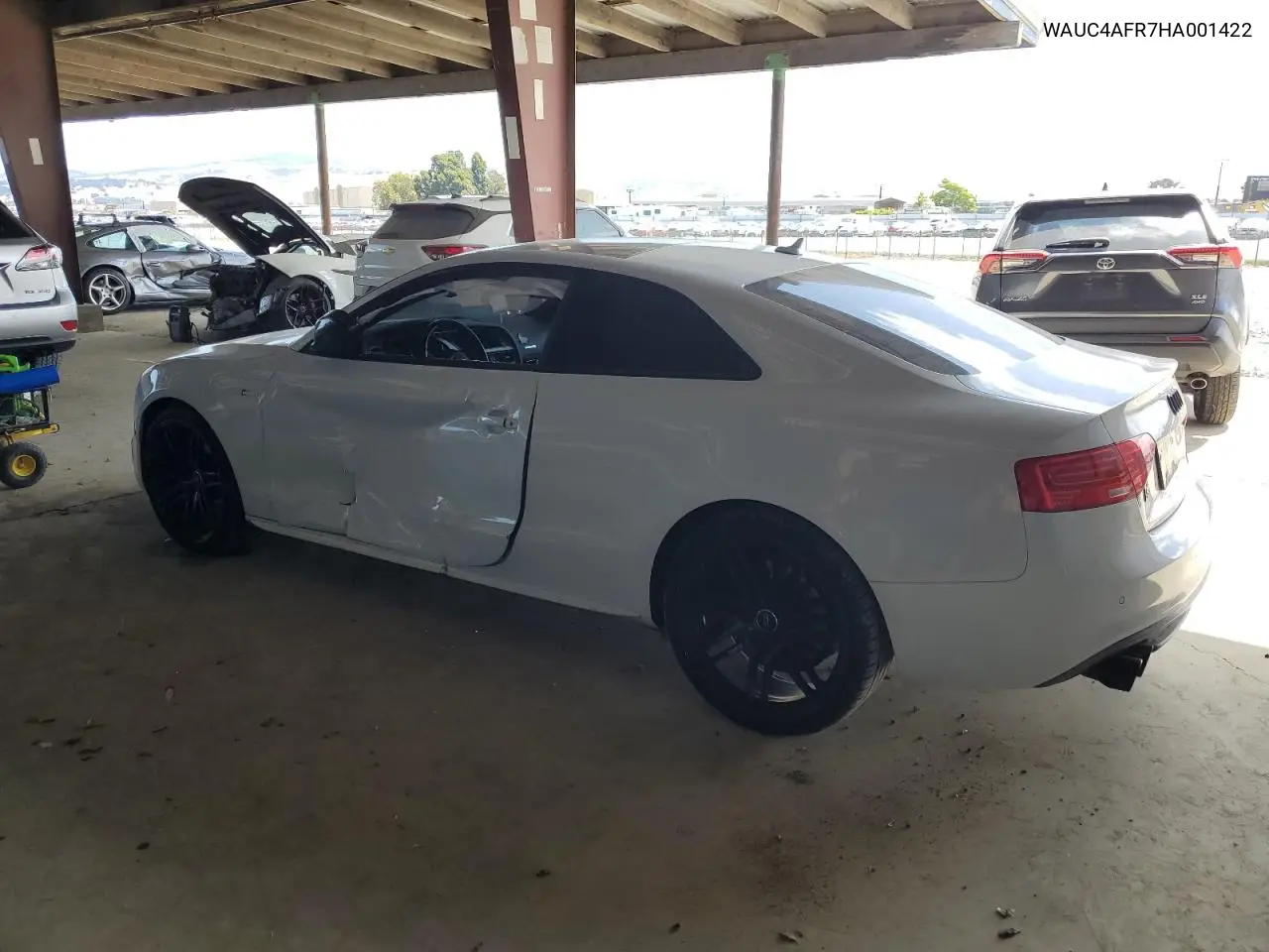 2017 Audi S5 VIN: WAUC4AFR7HA001422 Lot: 61031415