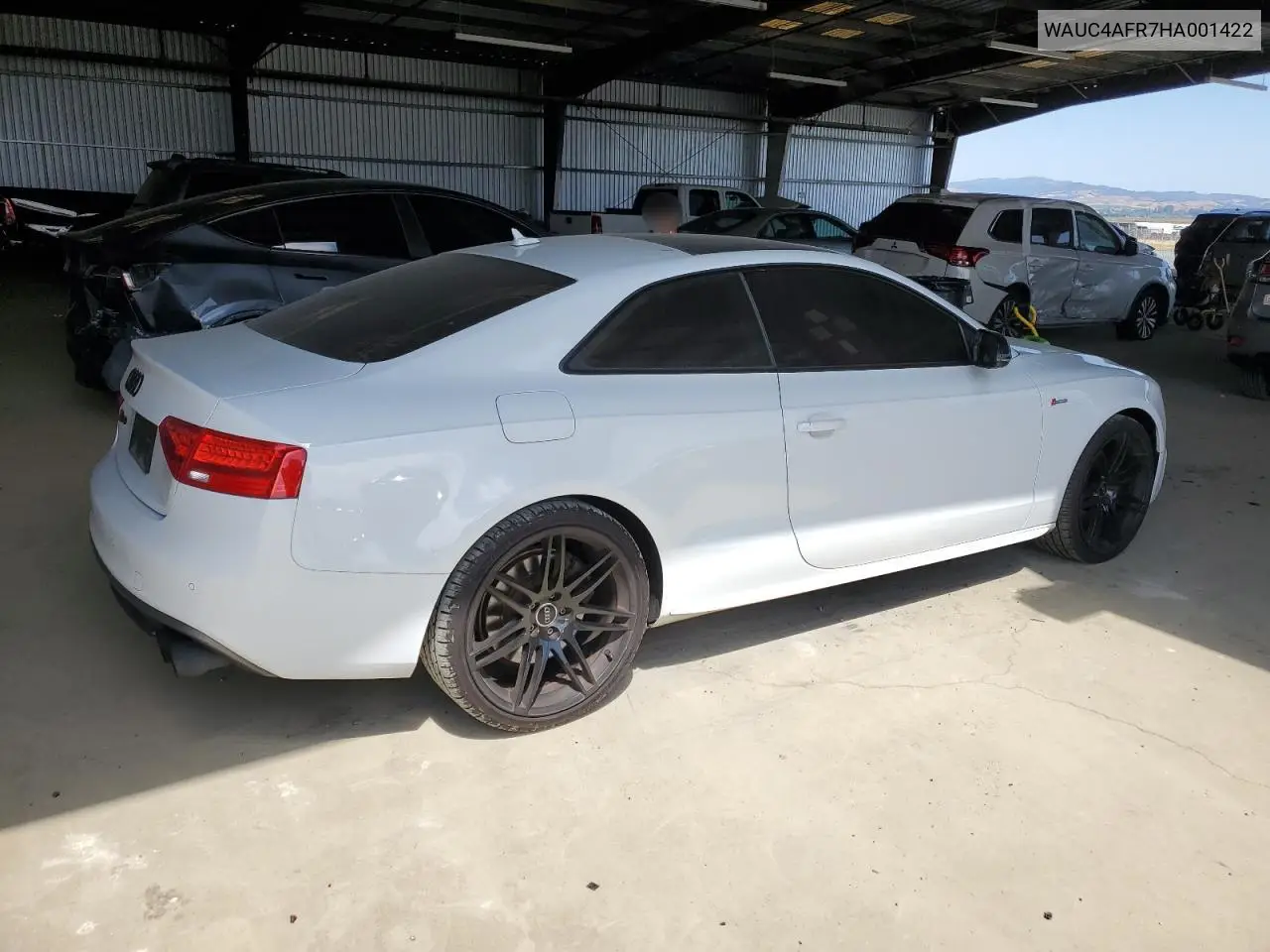 2017 Audi S5 VIN: WAUC4AFR7HA001422 Lot: 61031415
