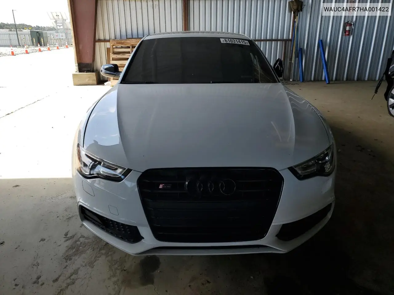 2017 Audi S5 VIN: WAUC4AFR7HA001422 Lot: 61031415