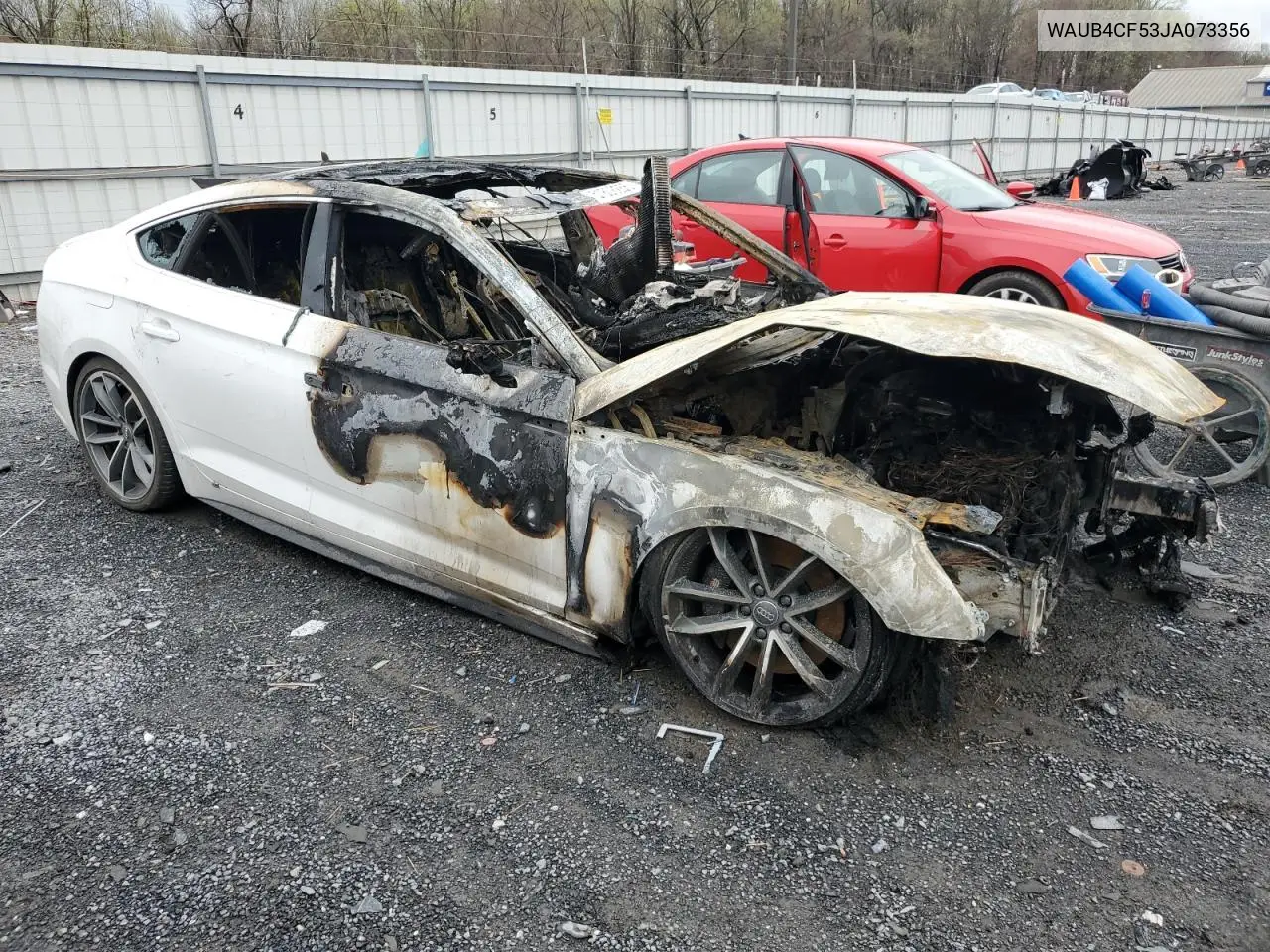 2018 Audi S5 Premium Plus VIN: WAUB4CF53JA073356 Lot: 51808255