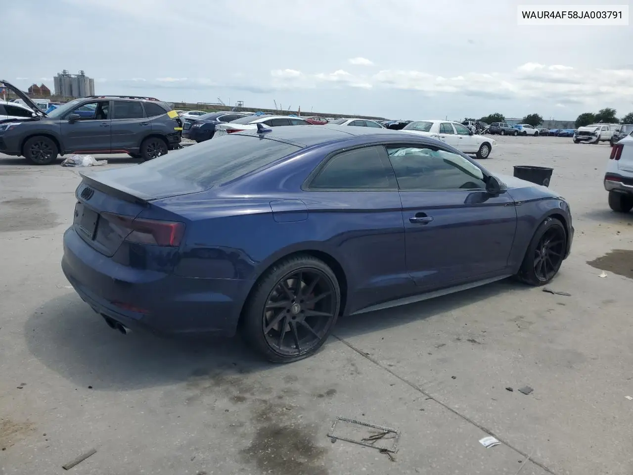 2018 Audi S5 Prestige VIN: WAUR4AF58JA003791 Lot: 57330705