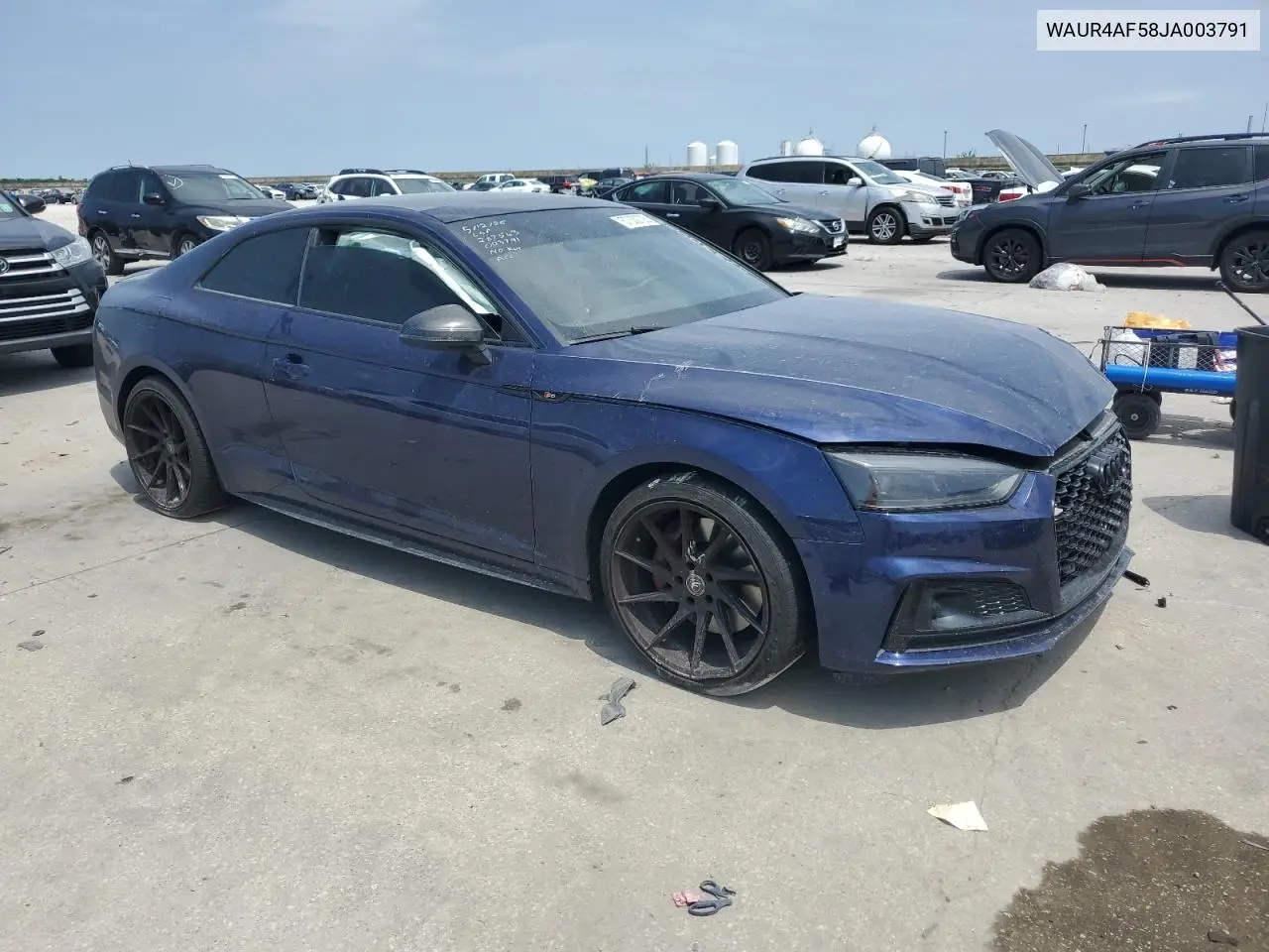 2018 Audi S5 Prestige VIN: WAUR4AF58JA003791 Lot: 57330705