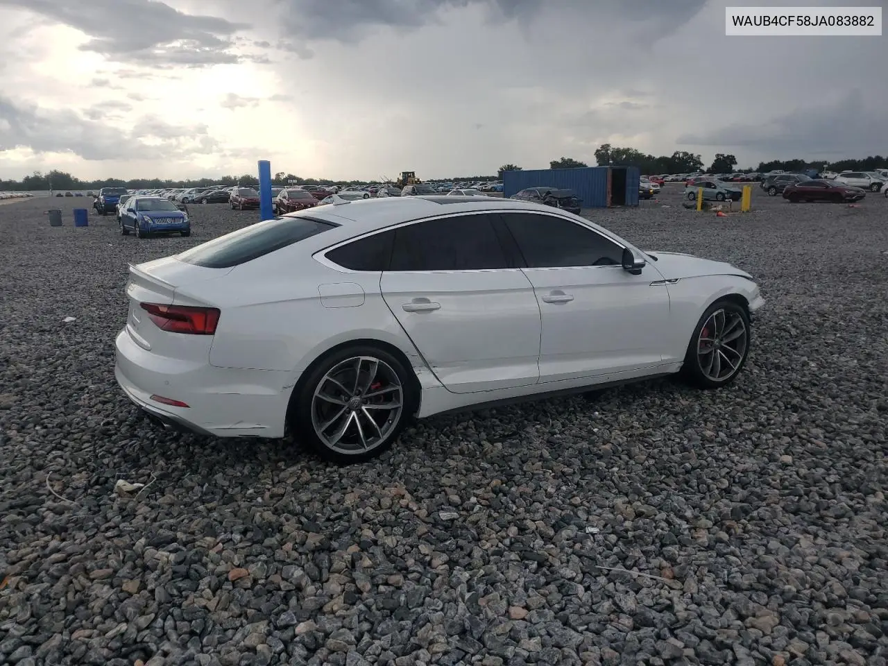 2018 Audi S5 Premium Plus VIN: WAUB4CF58JA083882 Lot: 58897625