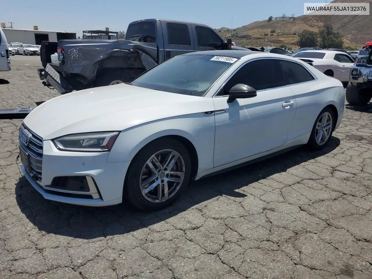 2018 Audi S5 Prestige VIN: WAUR4AF55JA132376 Lot: 59211985