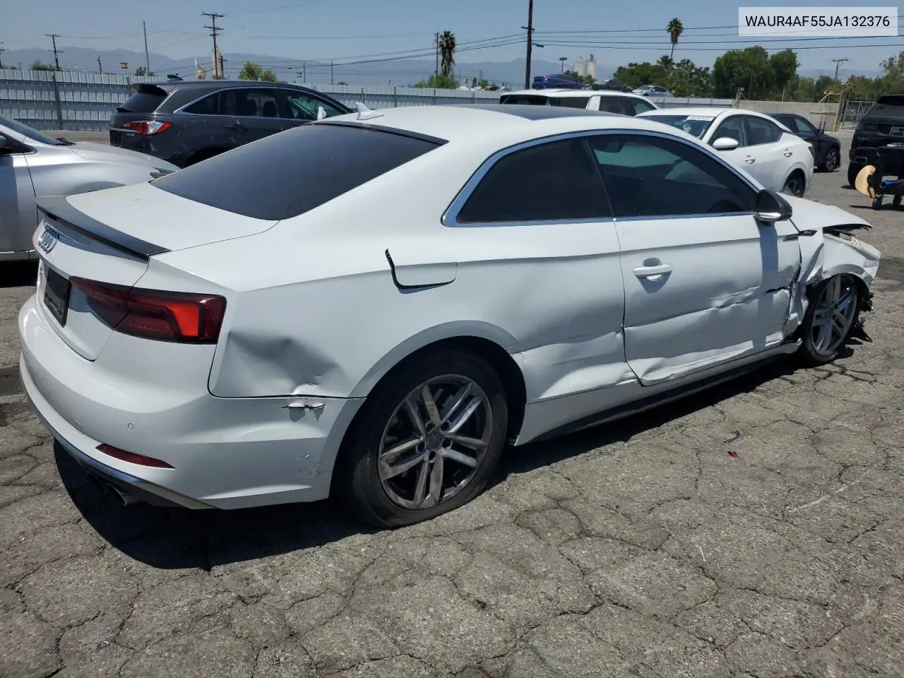 2018 Audi S5 Prestige VIN: WAUR4AF55JA132376 Lot: 59211985