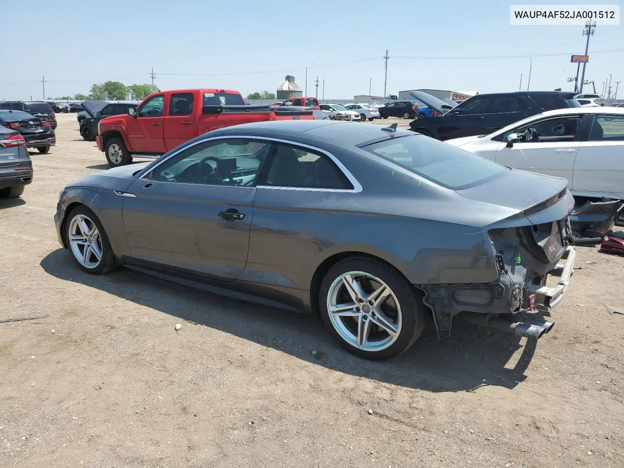 2018 Audi S5 Premium Plus VIN: WAUP4AF52JA001512 Lot: 59361625