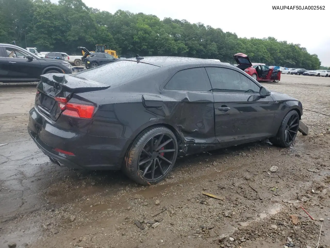 2018 Audi S5 Premium Plus VIN: WAUP4AF50JA002562 Lot: 59714345