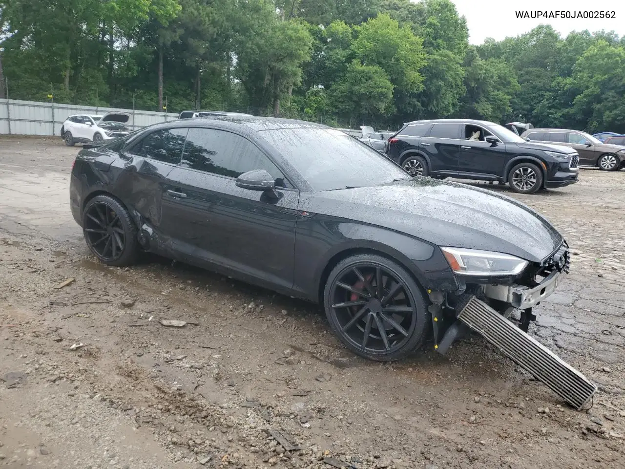 2018 Audi S5 Premium Plus VIN: WAUP4AF50JA002562 Lot: 59714345