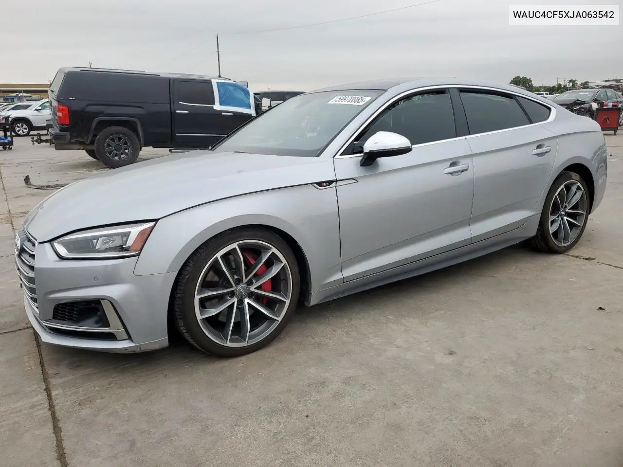 2018 Audi S5 Prestige VIN: WAUC4CF5XJA063542 Lot: 59970085