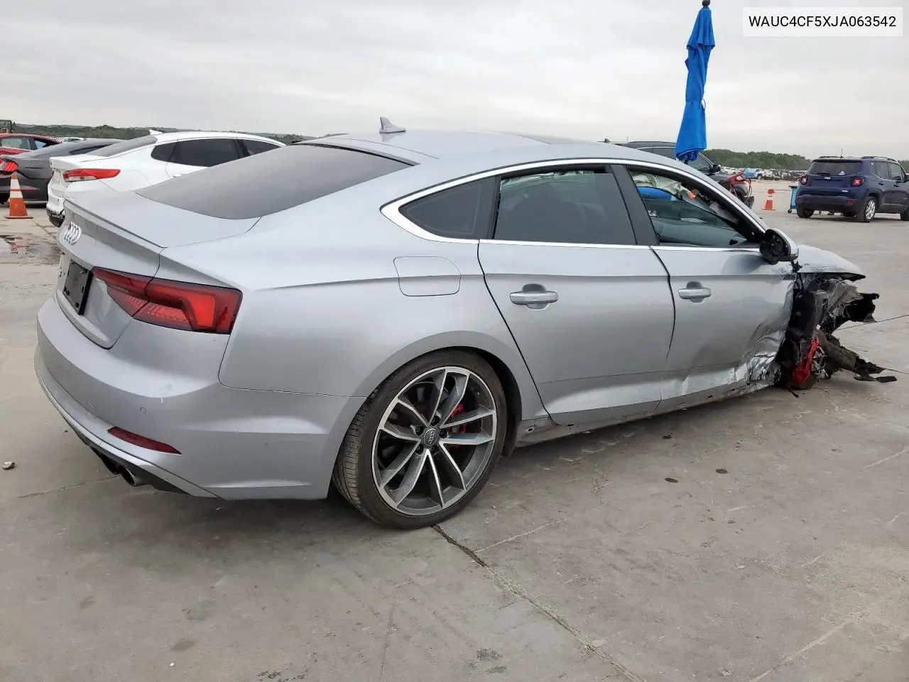 2018 Audi S5 Prestige VIN: WAUC4CF5XJA063542 Lot: 59970085