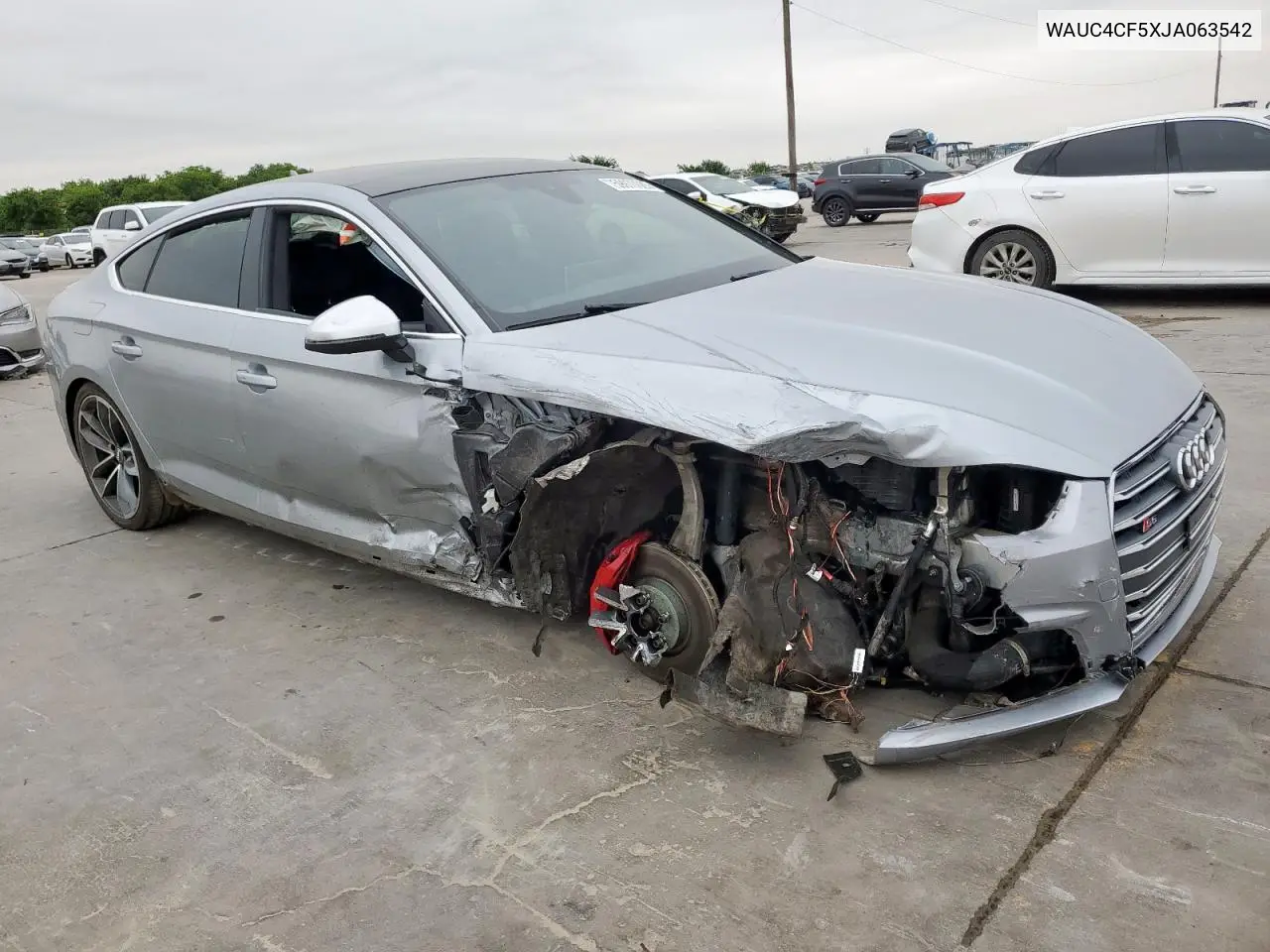2018 Audi S5 Prestige VIN: WAUC4CF5XJA063542 Lot: 59970085