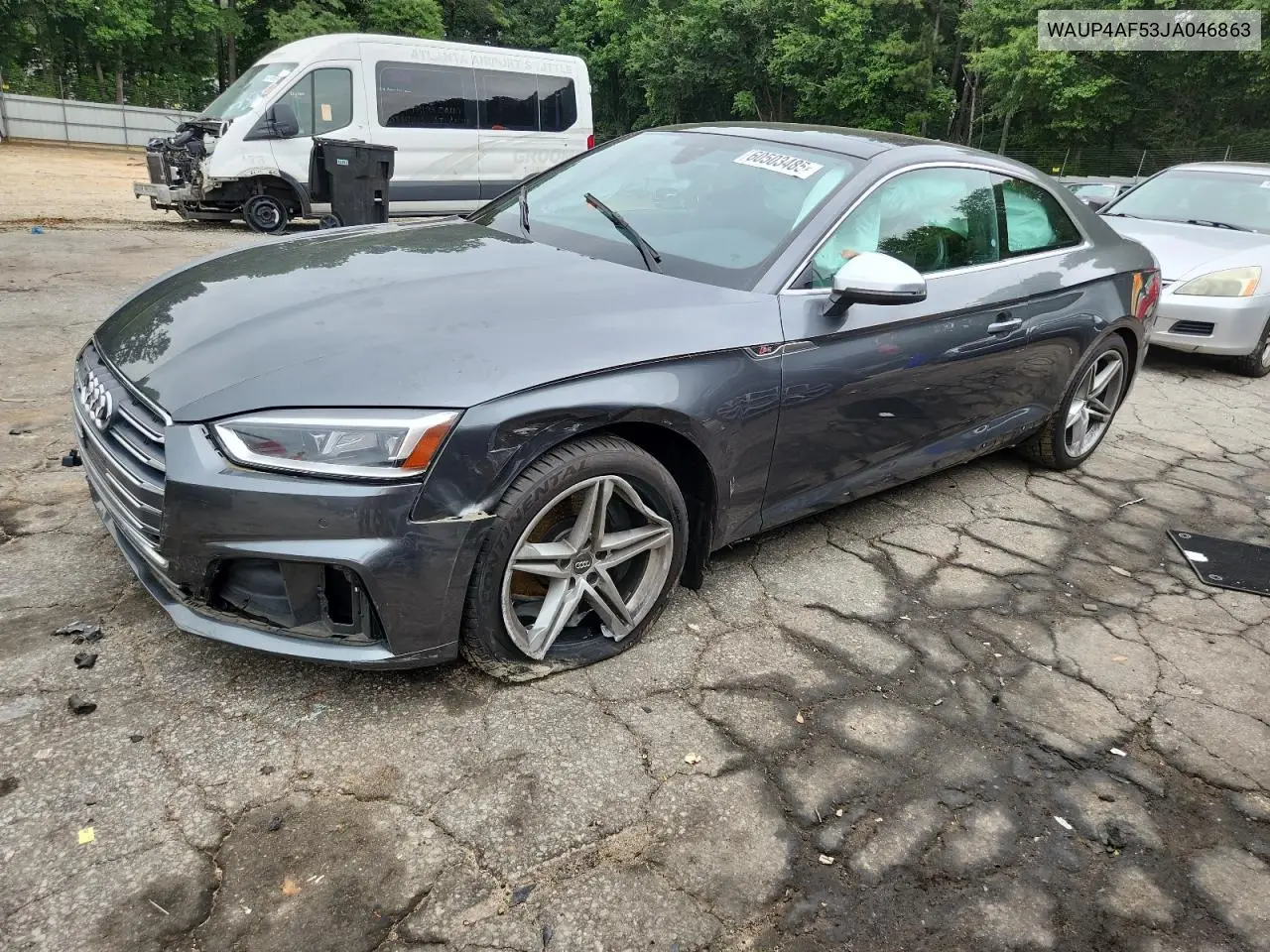 2018 Audi S5 Premium Plus VIN: WAUP4AF53JA046863 Lot: 60503485