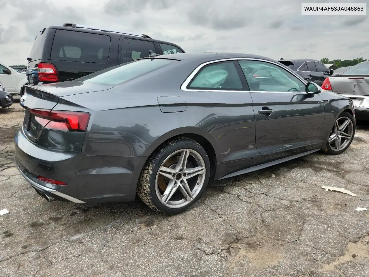 2018 Audi S5 Premium Plus VIN: WAUP4AF53JA046863 Lot: 60503485